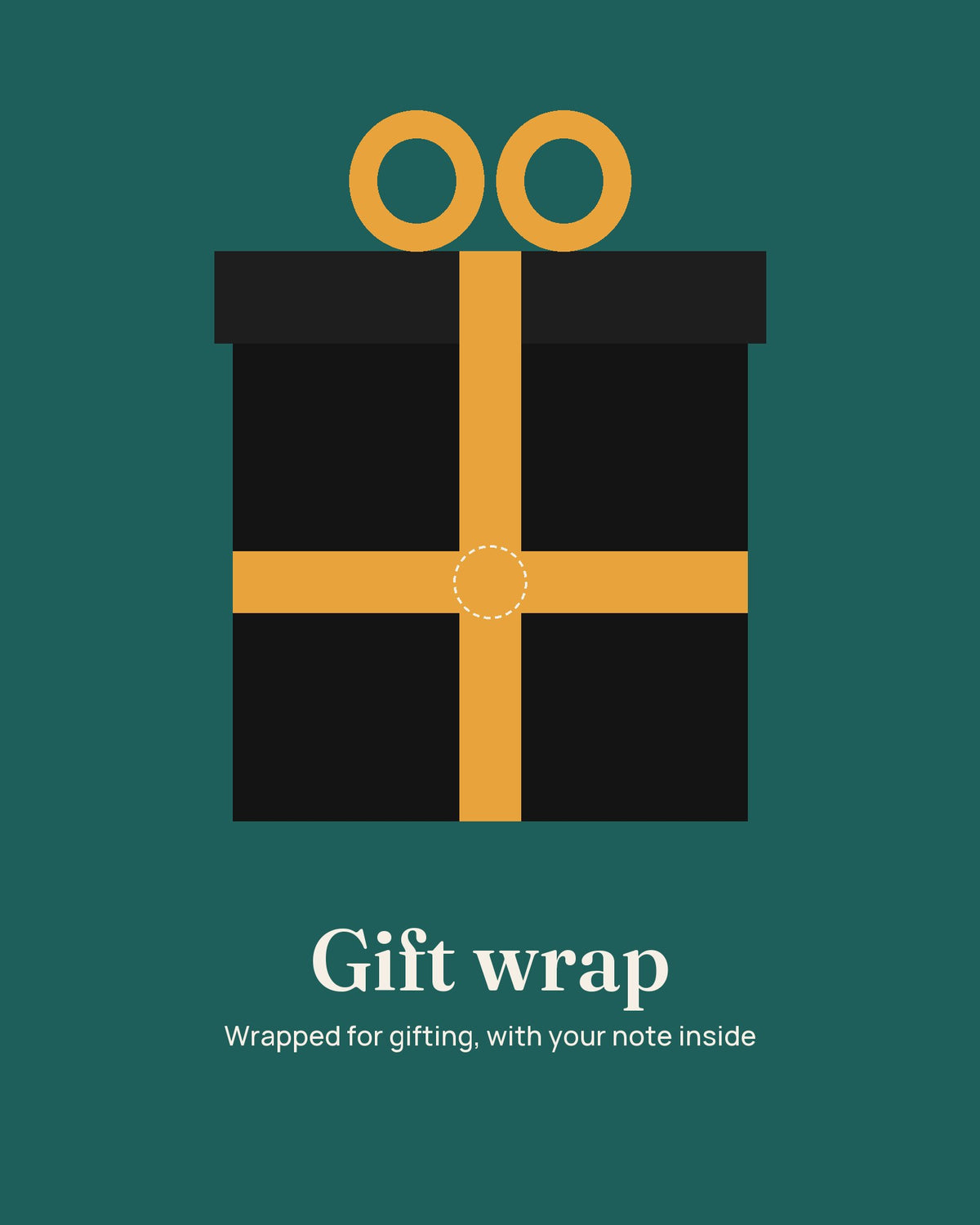 Gift wrap add-on illustration